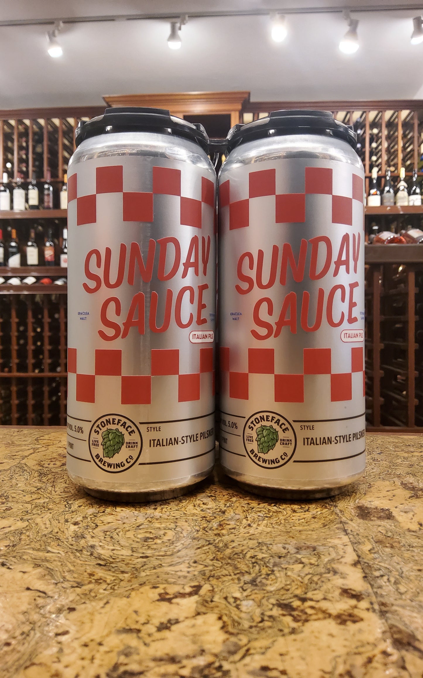 Stoneface Sunday Sauce Pilsner 4pk