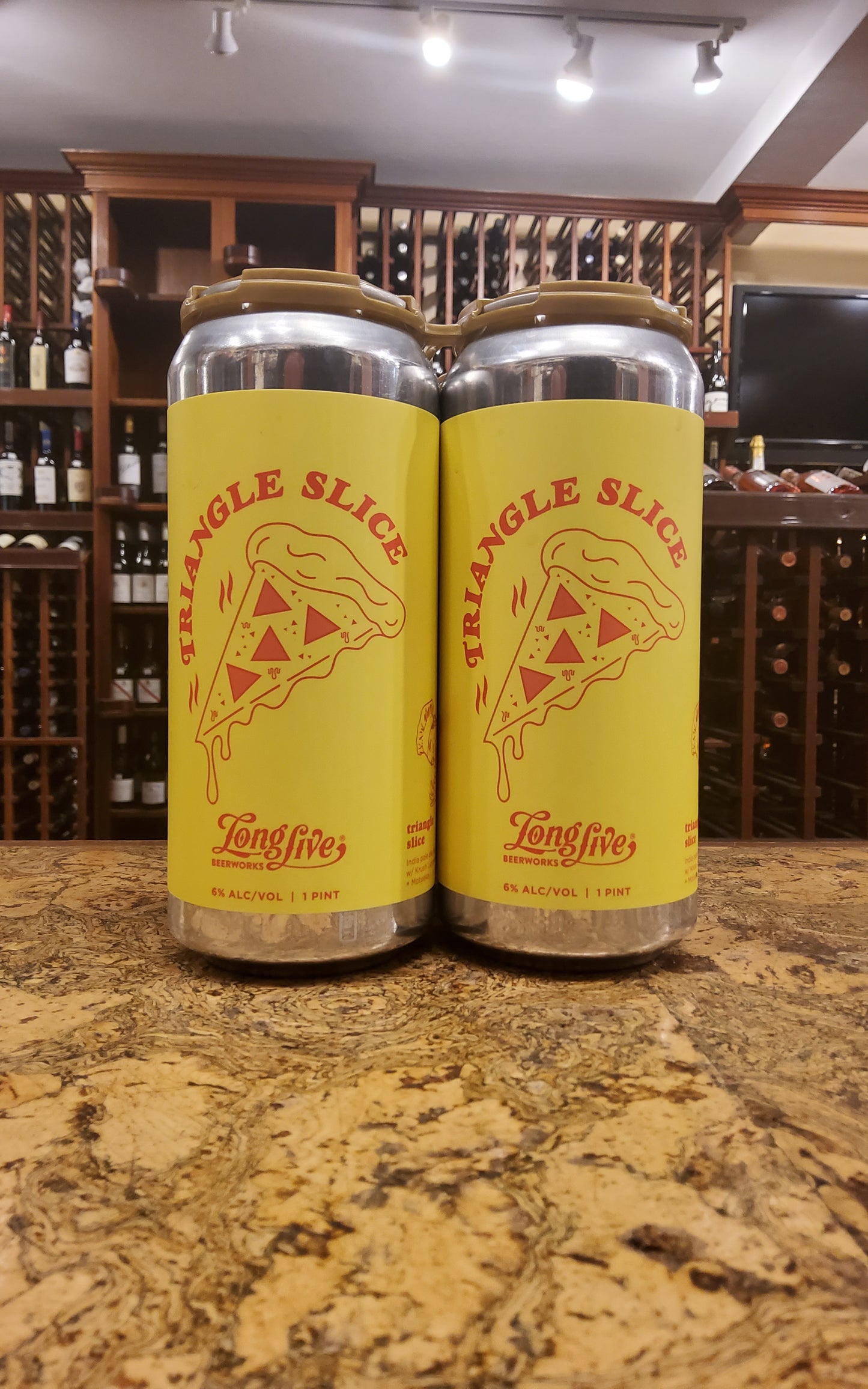 Long Live Triangle Slice IPA 4pk