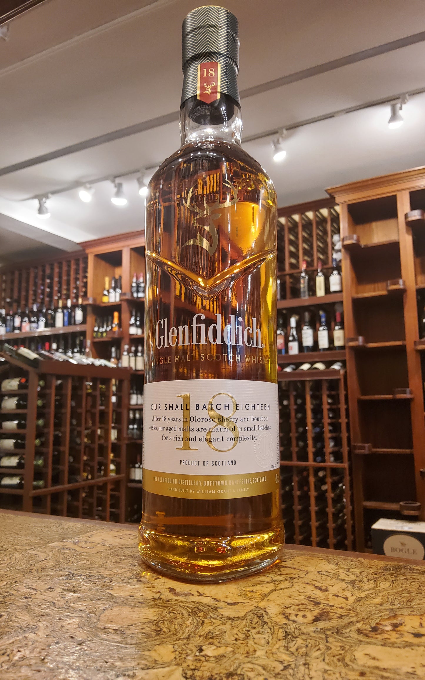 Glenfiddich 18 Year Small Batch Single Malt Scotch
