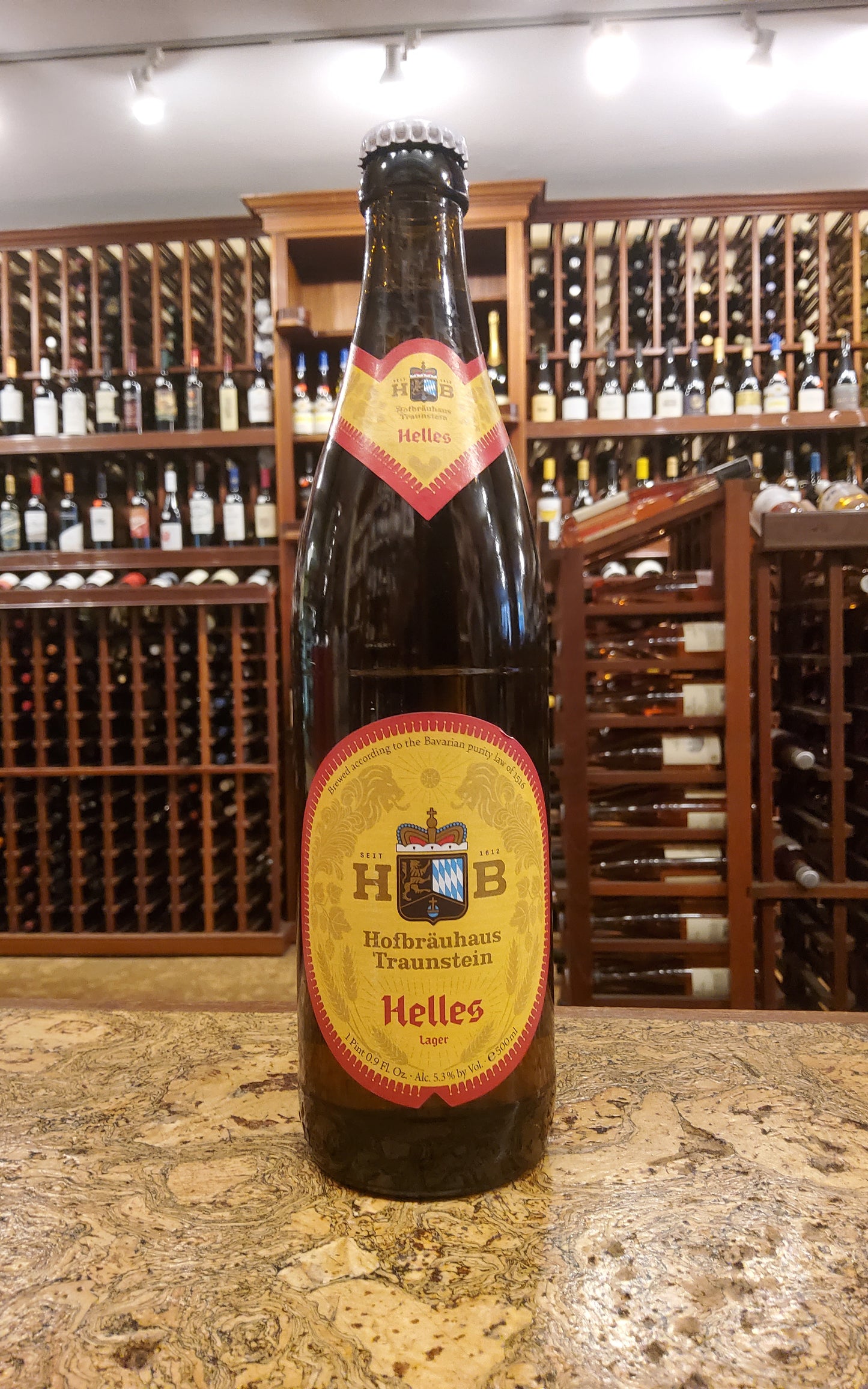 Traunstein Helles Lager 500ml