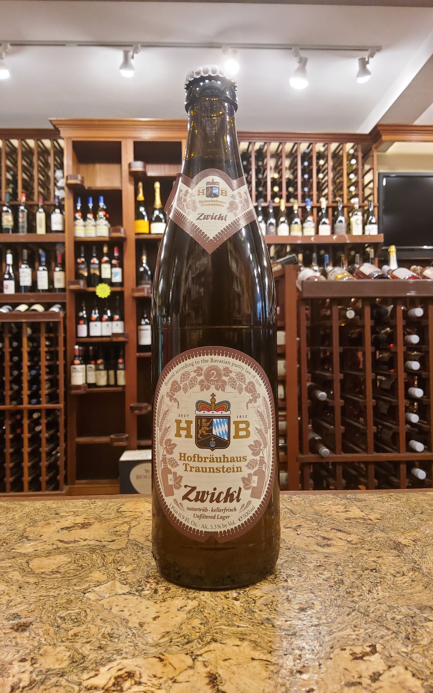 Traunstein Zwickl Unfiltered Lager