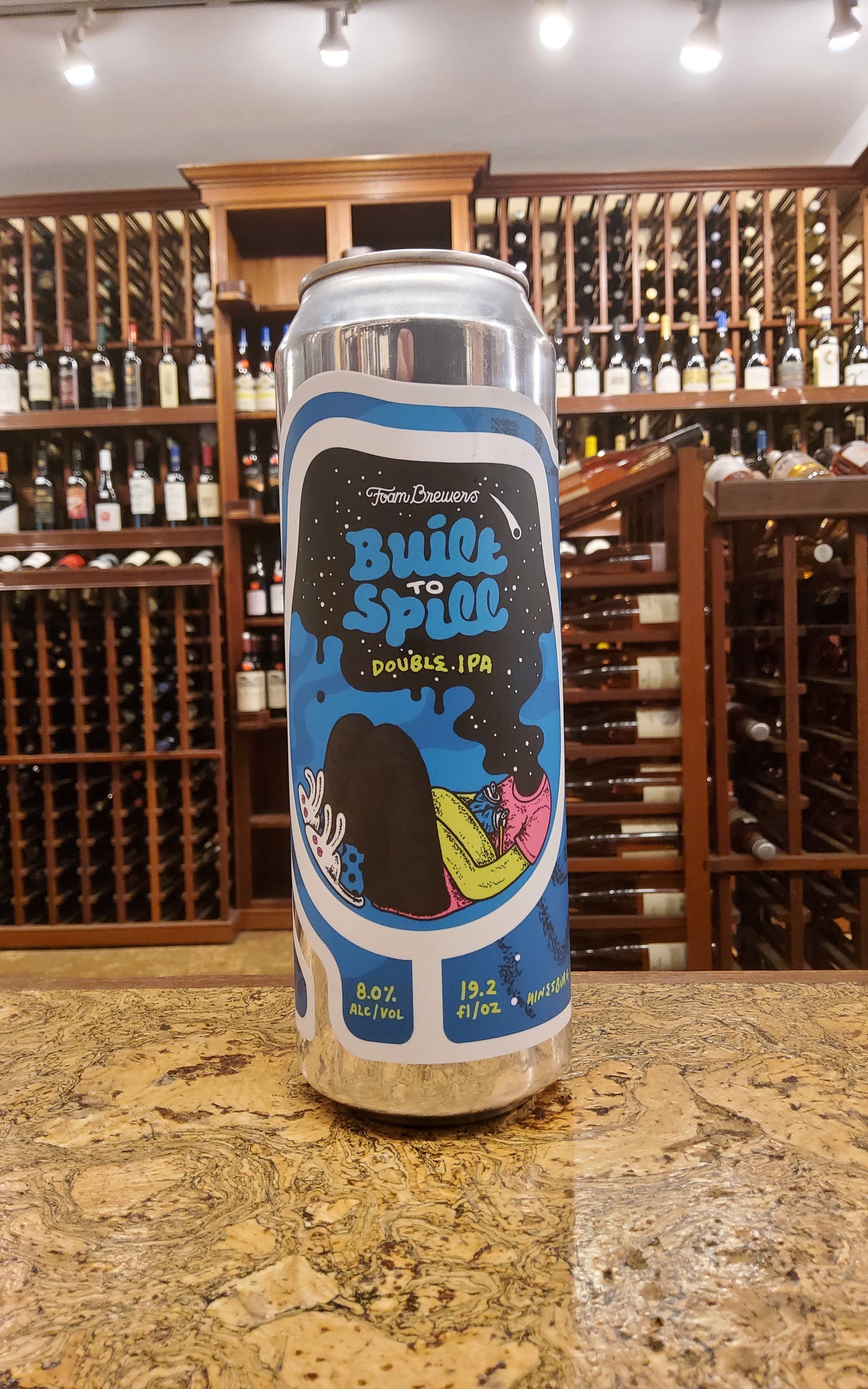Foam Built to Spill DIPA 19.2 oz can