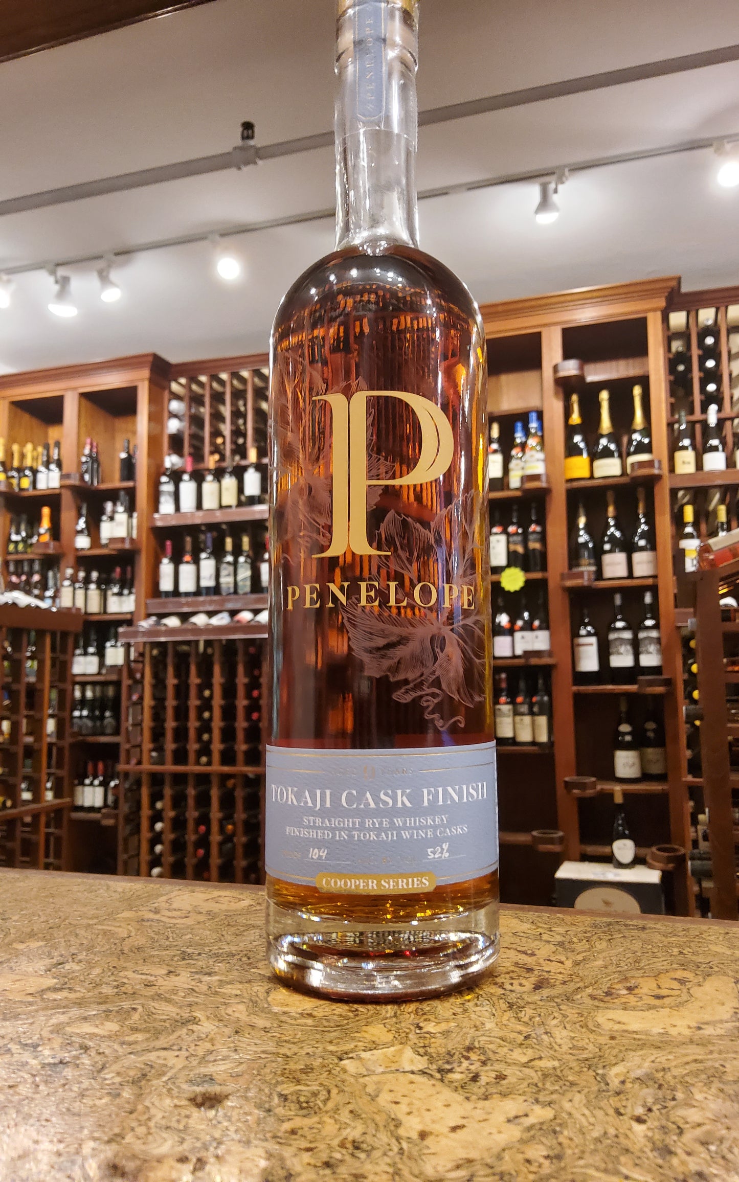 Penelope Tokaji Cask Finish 9 Year Rye Whiskey