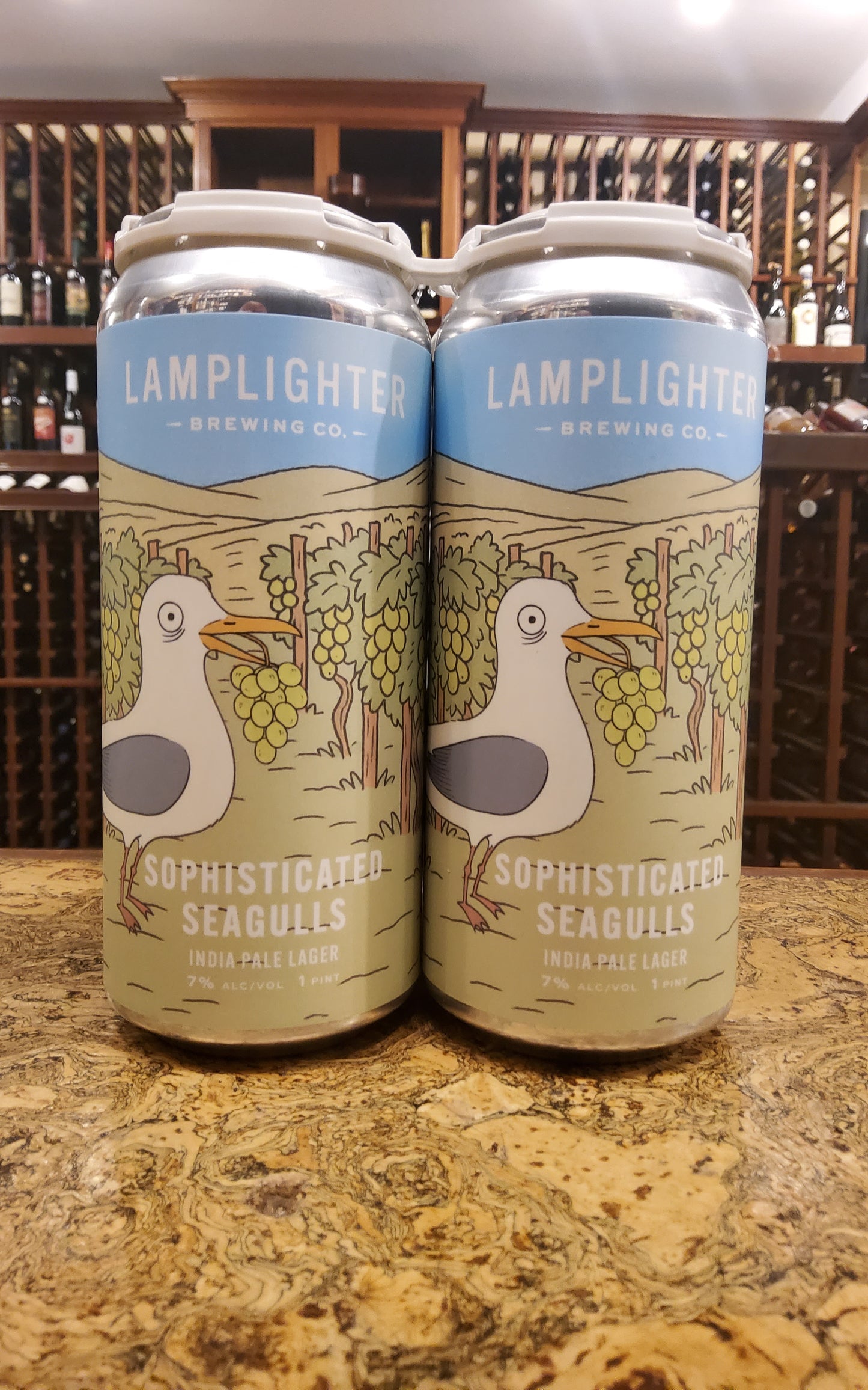 Lamplighter Sophisticated Seagulls IPL 4pk