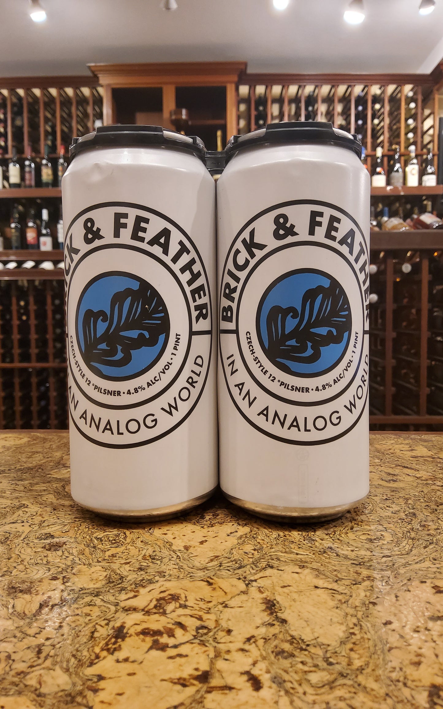 Brick & Feather In An Analog World Pilsner 4pk