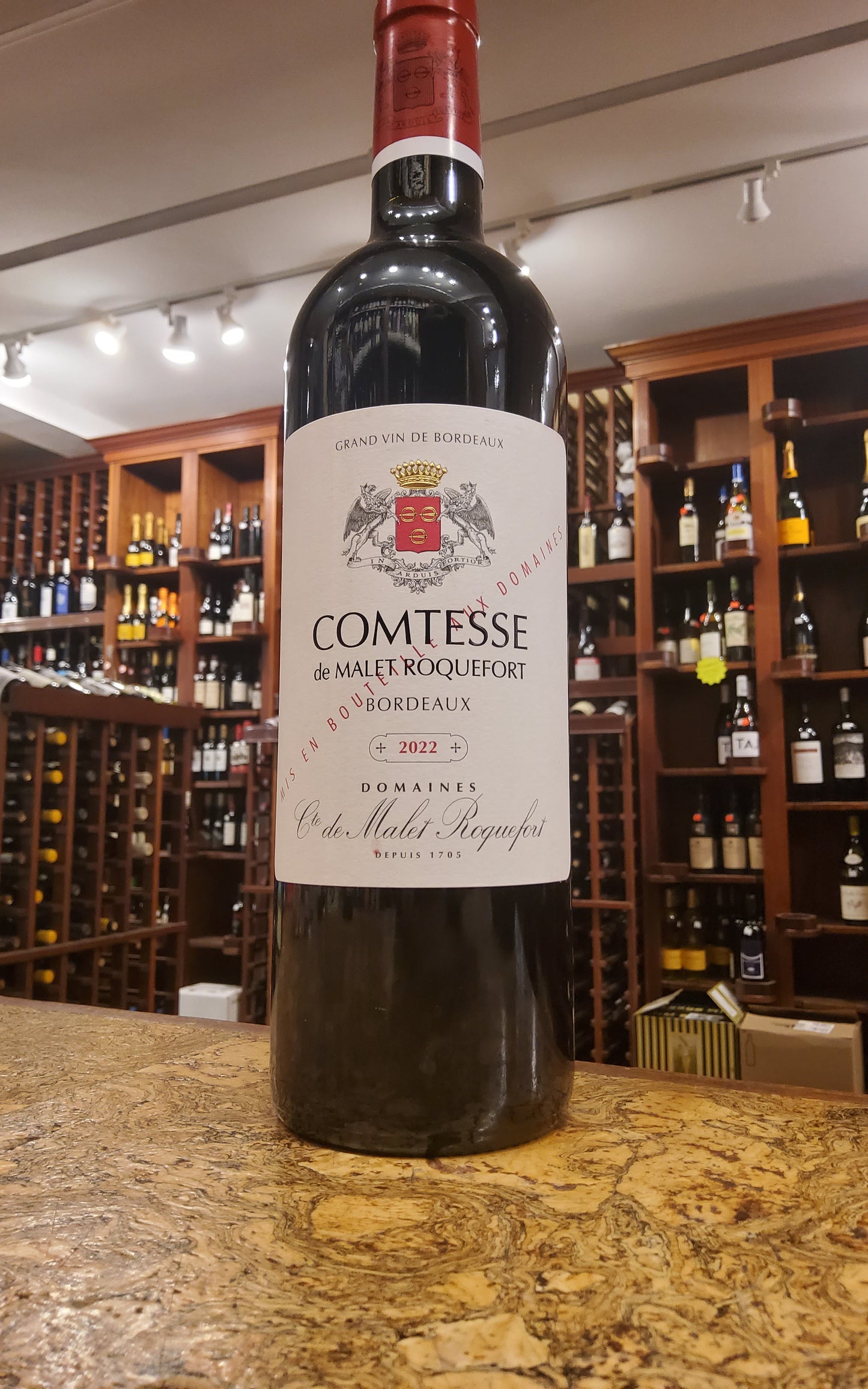 Comtesse de Malet Roquefort Bordeaux Rouge 2022