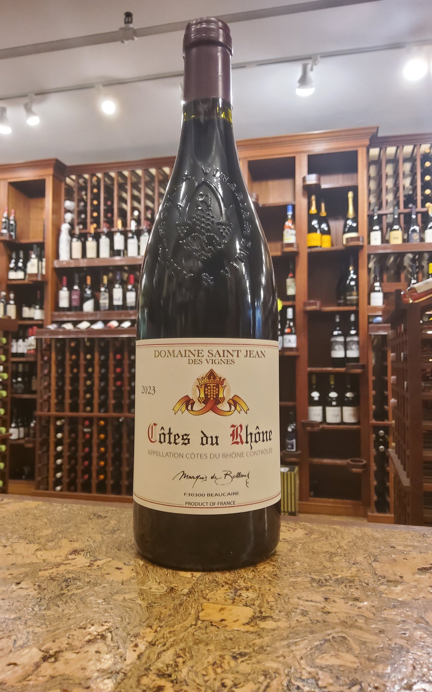 Domaine Saint Jean des Vignes Cotes du Rhone Rouge 2023