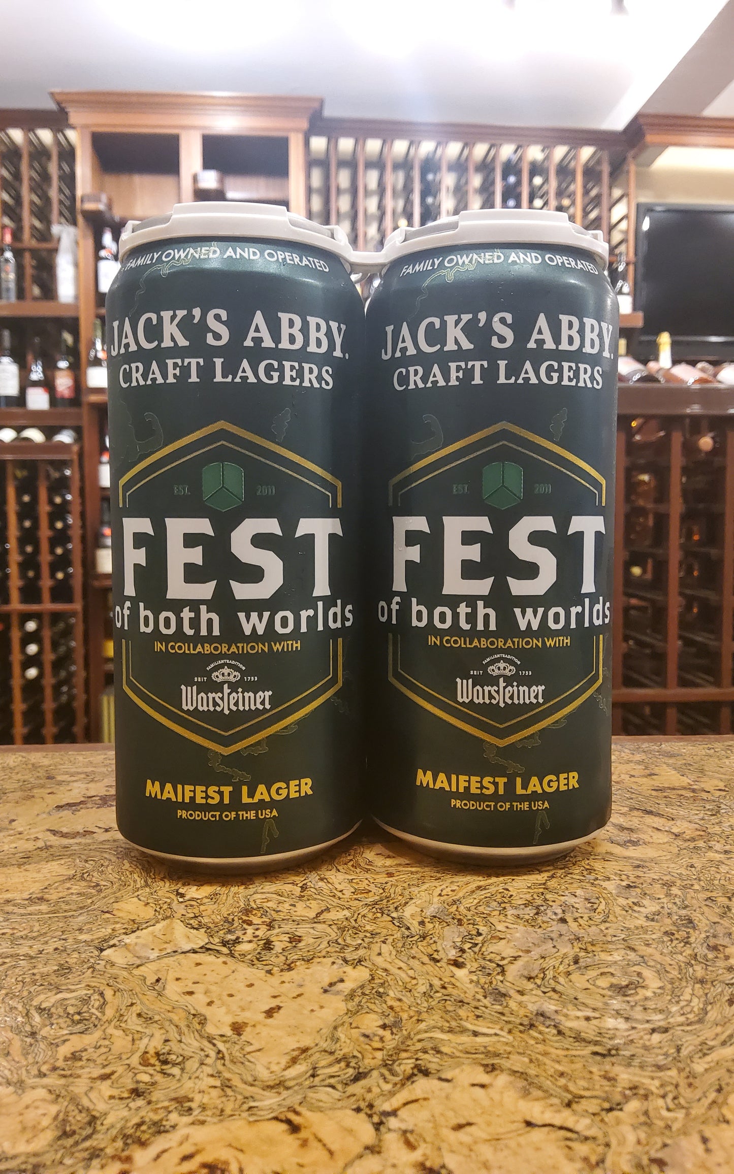 Jack's Abby x Warsteiner Fest of Both Worlds Lager 4pk