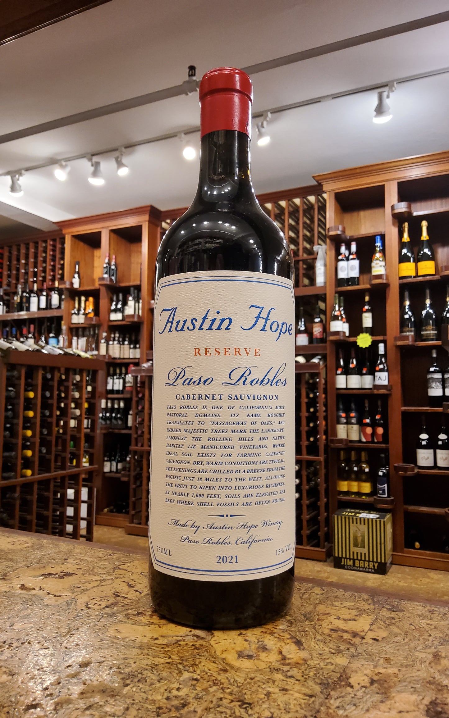 Austin Hope Reserve Cabernet Sauvignon Paso Robles 2021