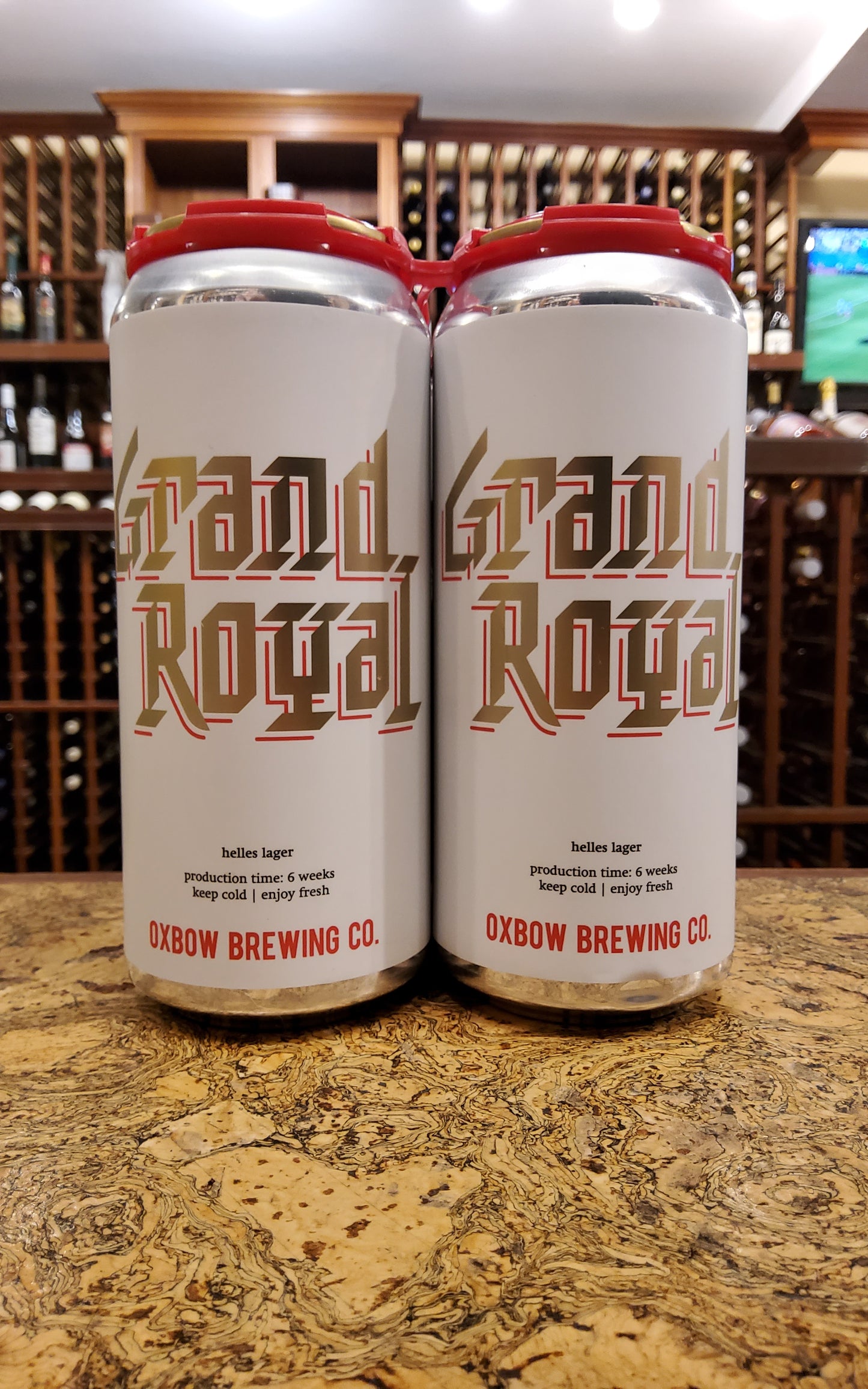 Oxbow Grand Royal Helles Lager 4pk