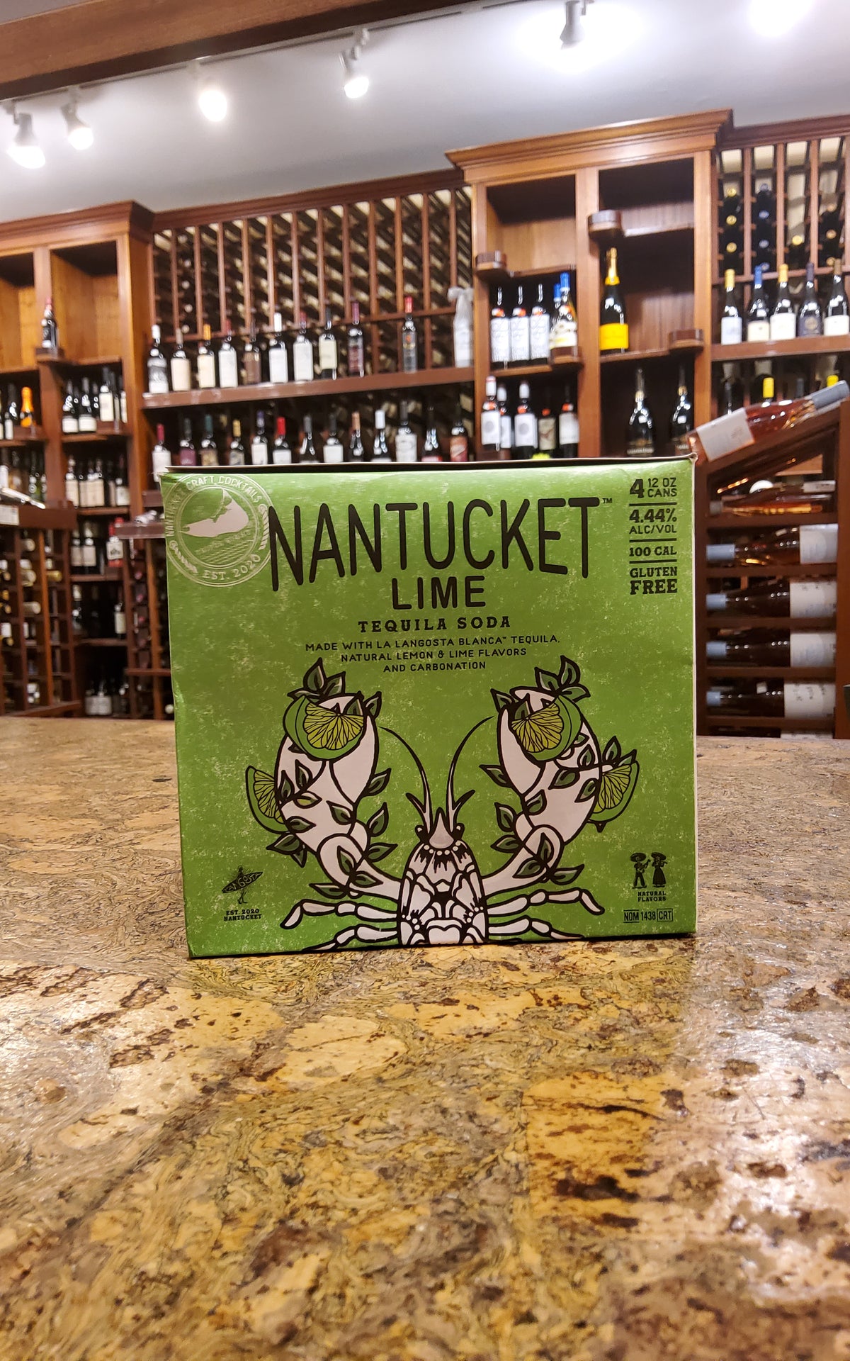 Nantucket Lime Tequila Soda 4pk