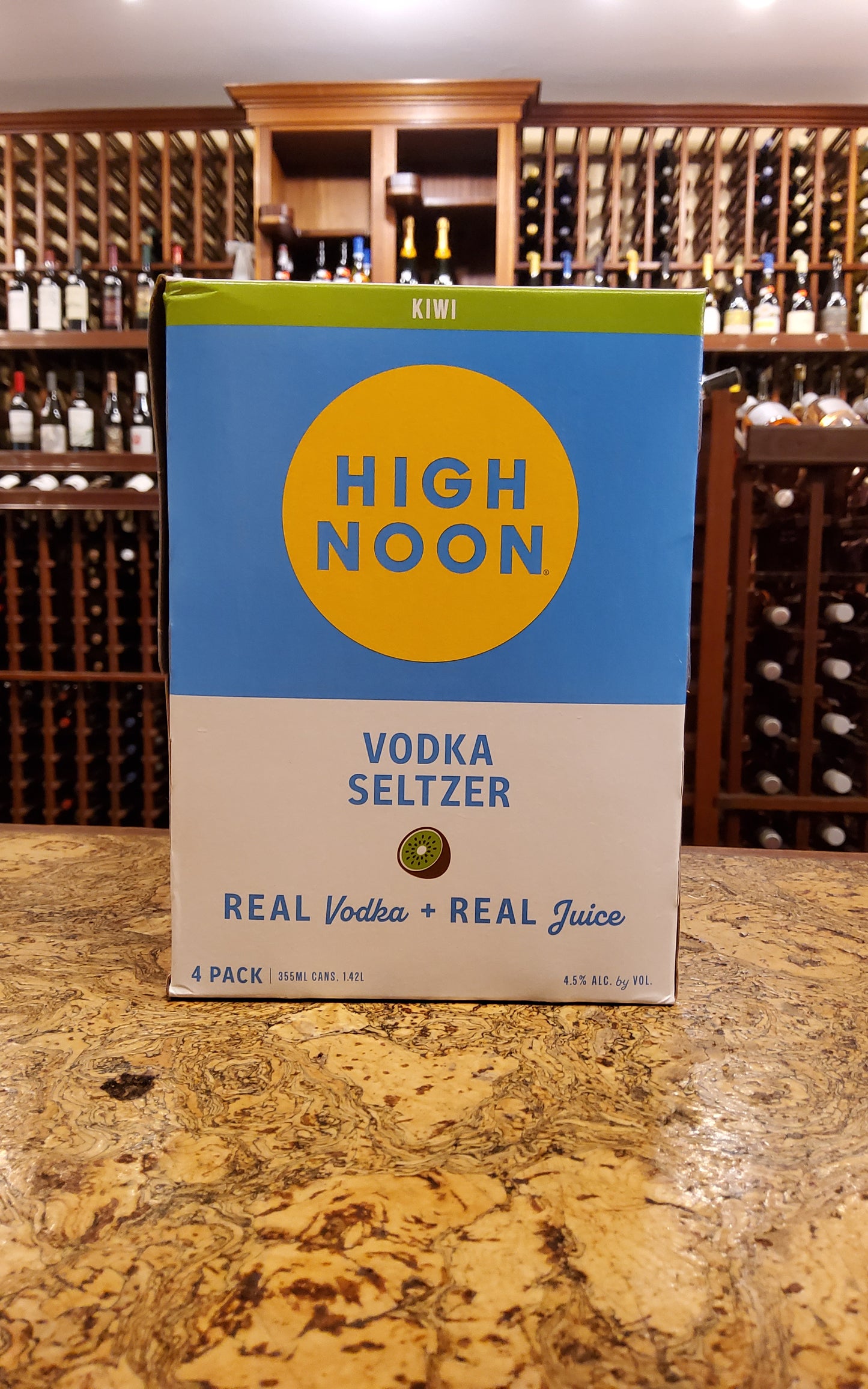 High Noon Kiwi Vodka Seltzer 4pk