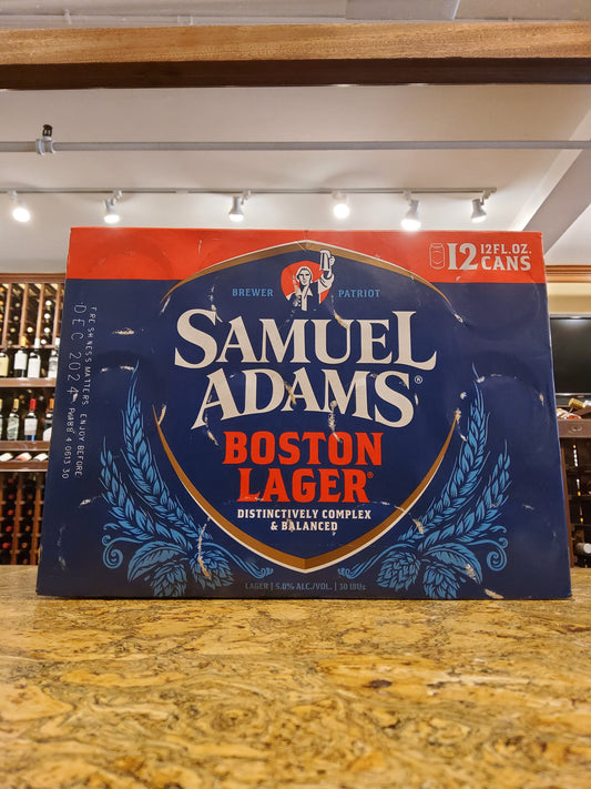 Sam Adams Boston Lager 12pk can