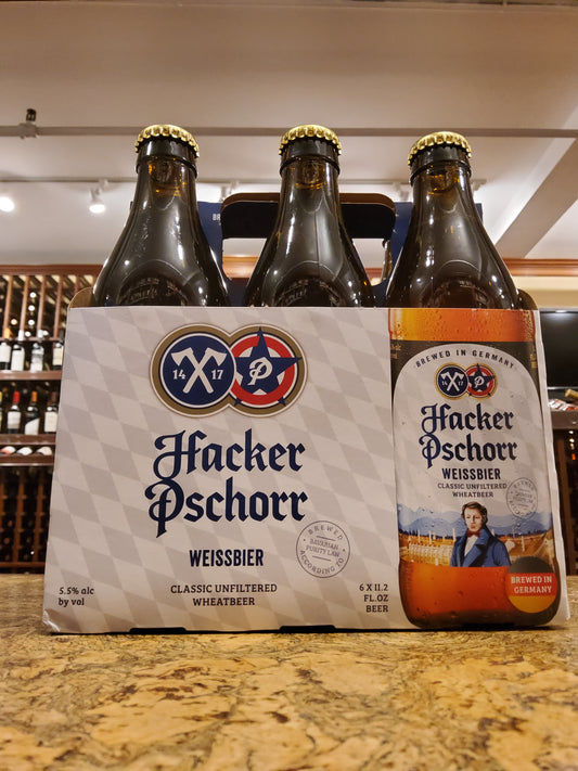 Hacker Pschorr Weissbier 6pk