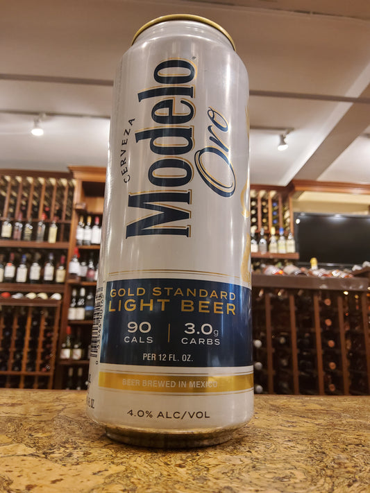 Modelo Oro 24oz can