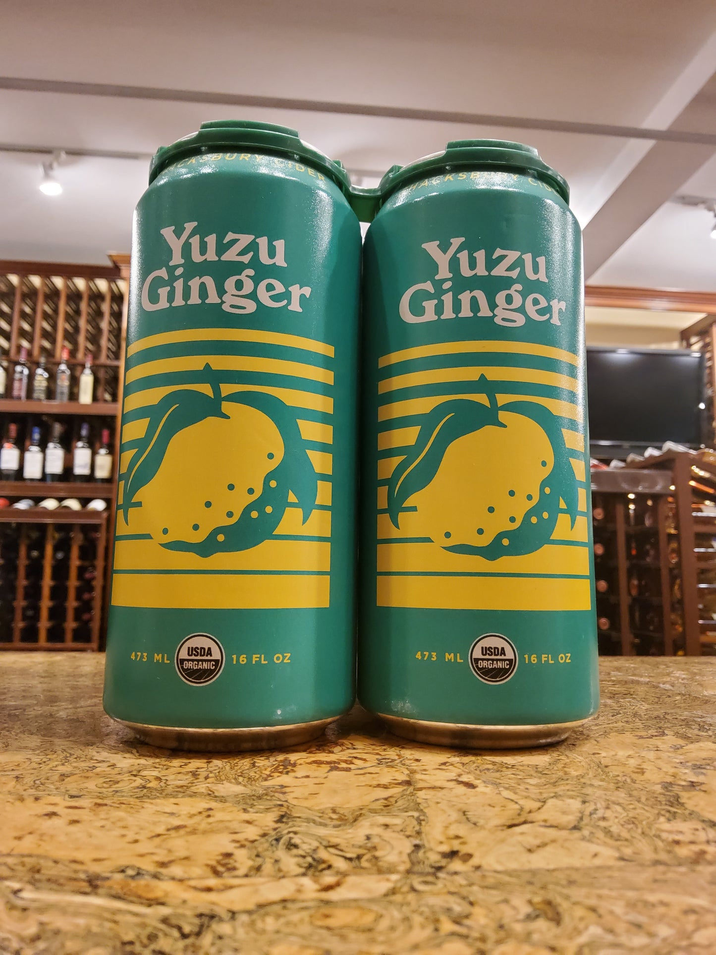 Shacksbury Yuzu Ginger Cider 4pk