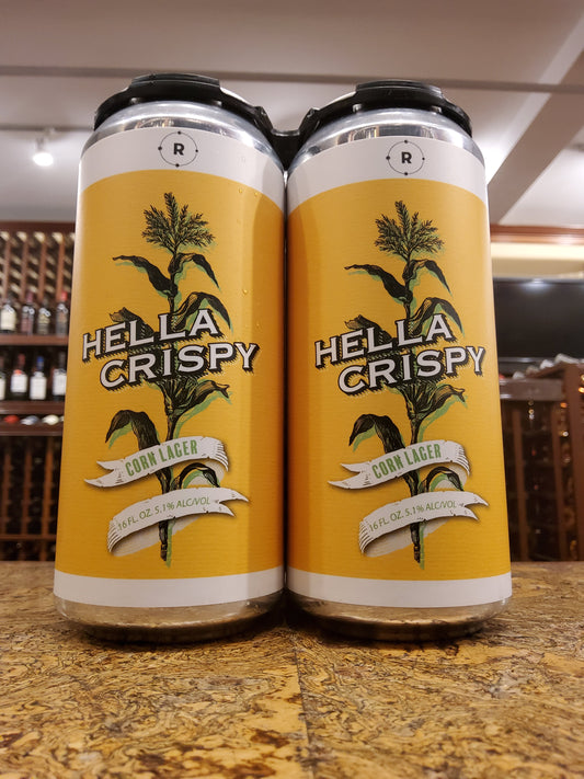 Remnant Hella Crispy Corn Lager 4pk