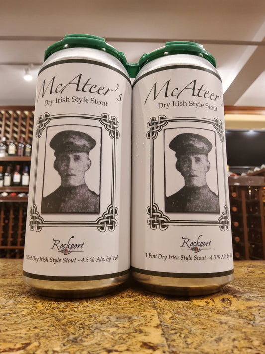 Rockport McAteer's Dry Irish Stout 4pk