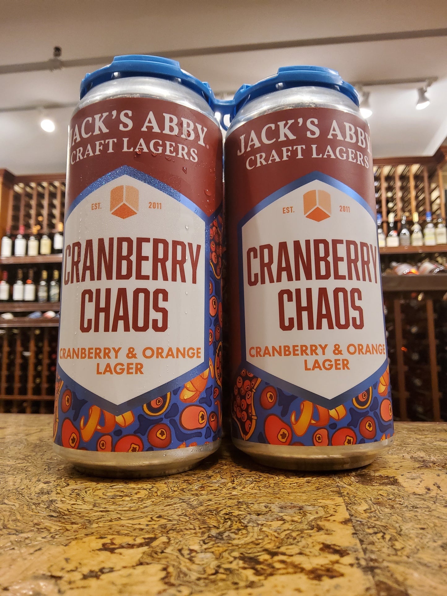 Jack's Abby Cranberry Chaos Lager 4pk