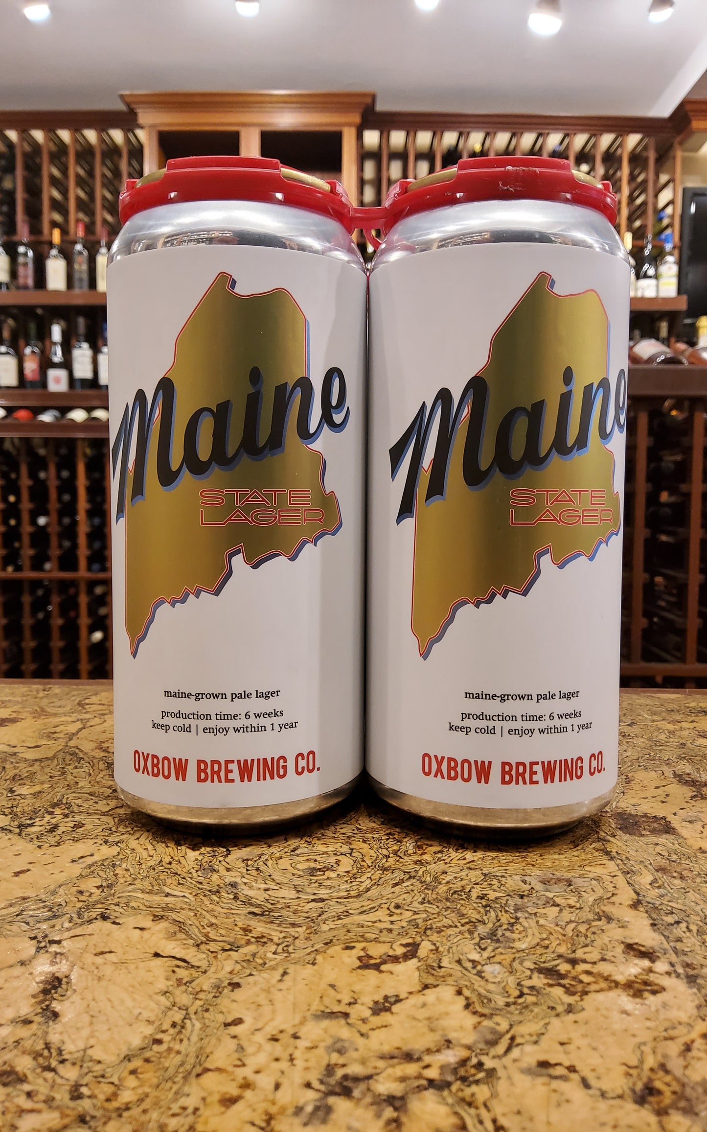 Oxbow Maine State Lager 4pk