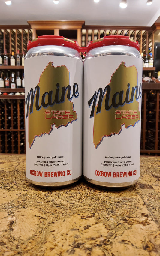 Oxbow Maine State Lager 4pk