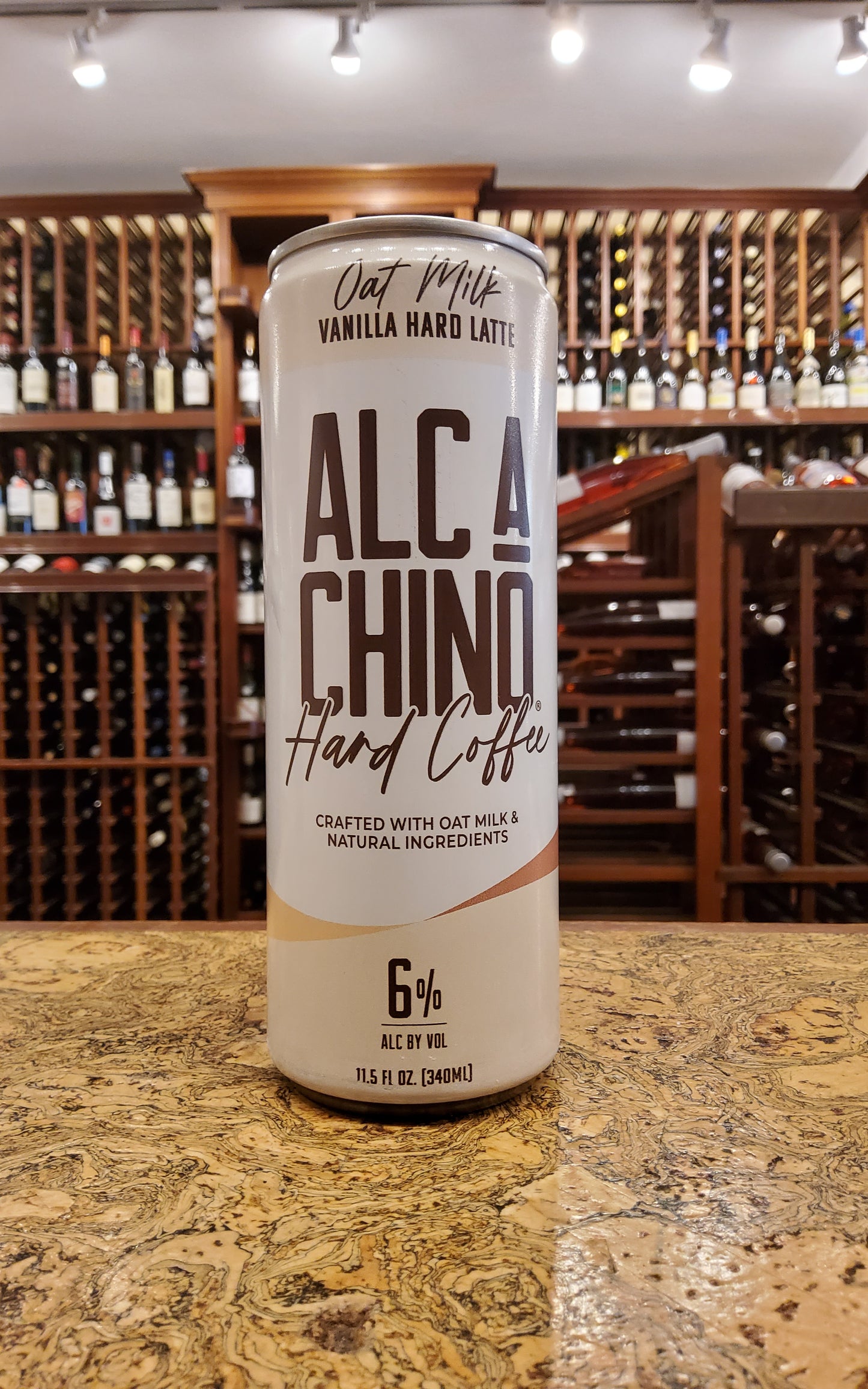 Alc-A-Chino Oat Milk Vanilla Hard Latte 12oz Can