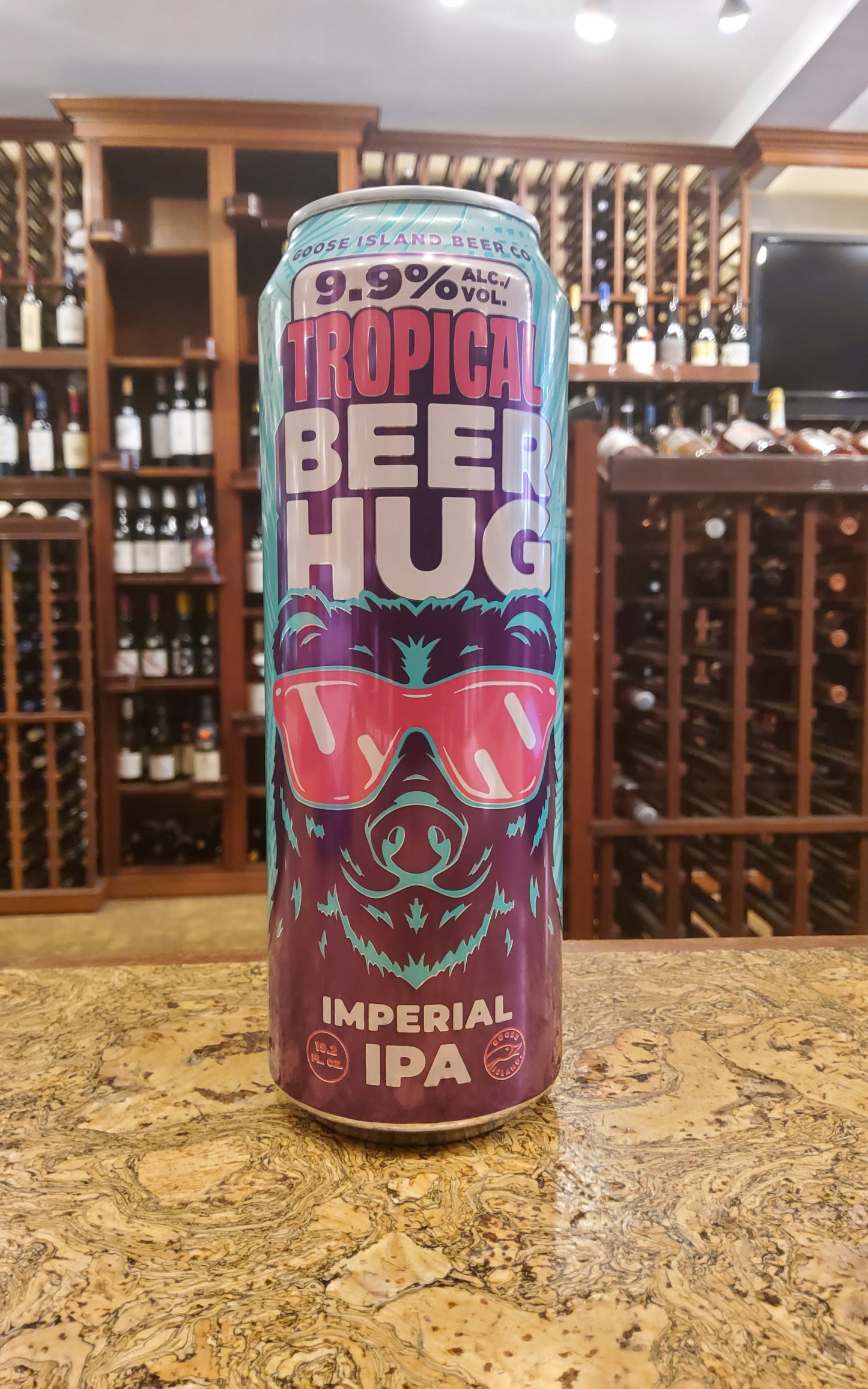 Goose Island Tropical Beer Hug IIPA 19.oz can