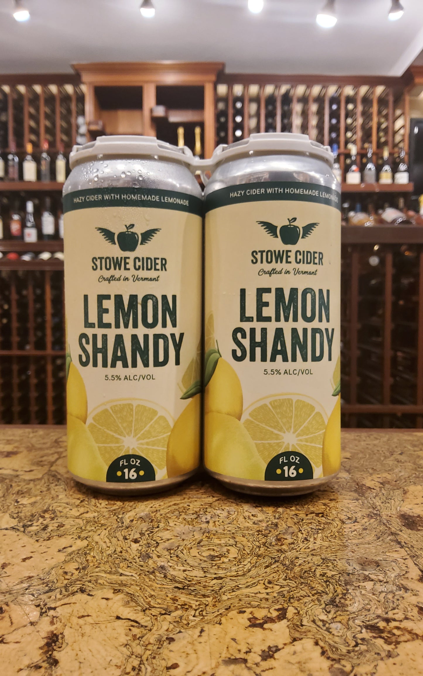 Stowe Lemon Shandy Cider 4pk