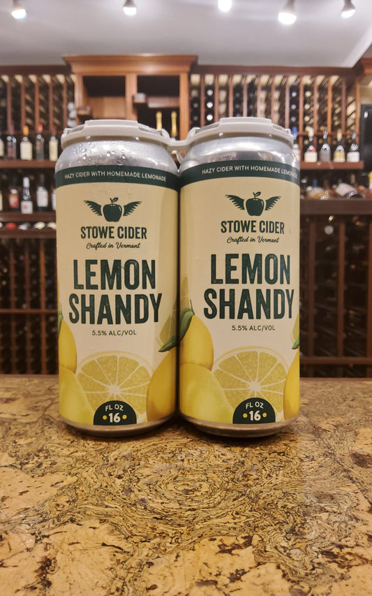 Stowe Lemon Shandy Cider 4pk