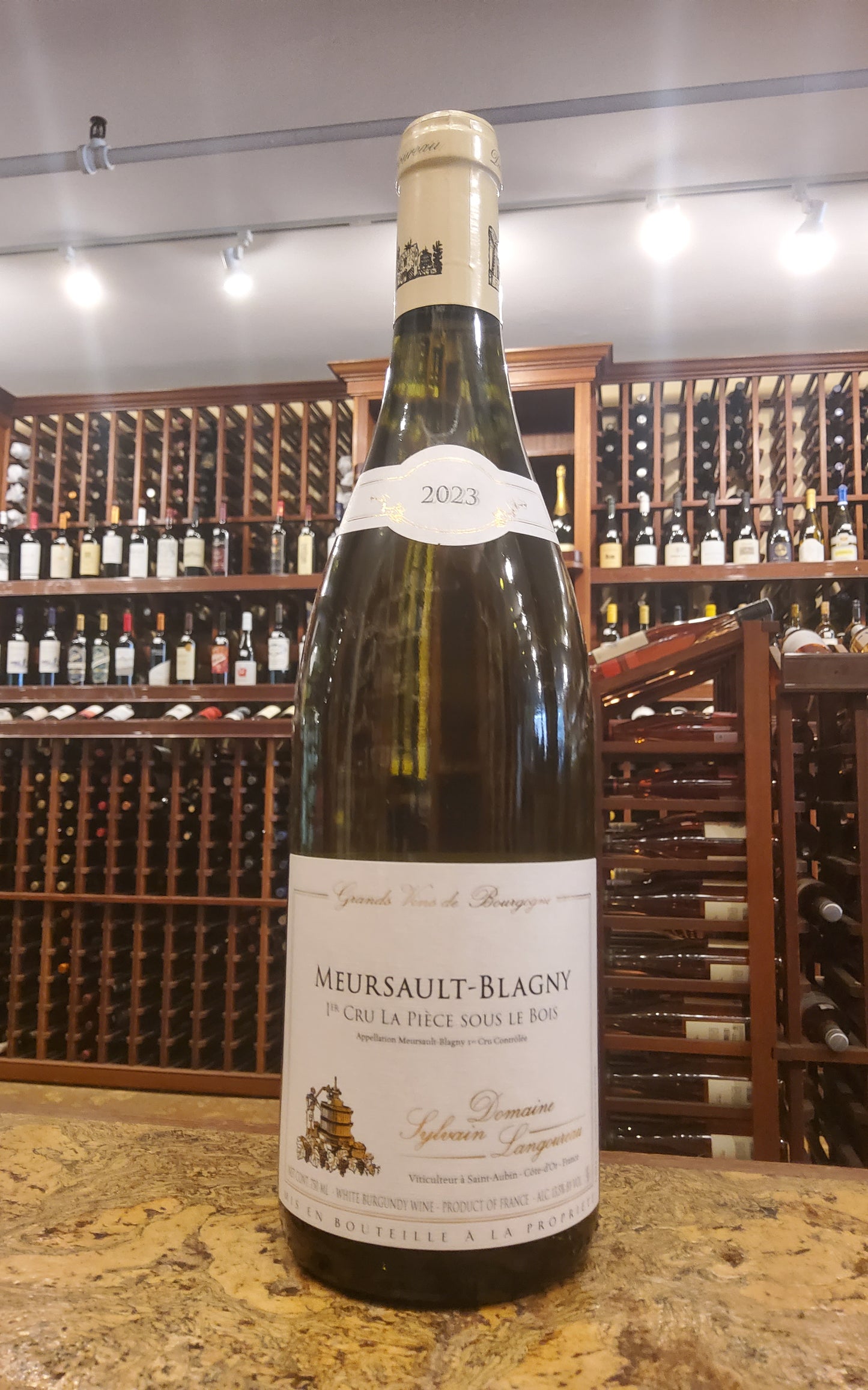 Domaine Sylvain-Langoureau Meursault 1er Cru 'La Piece Sous Le Bois' 2023