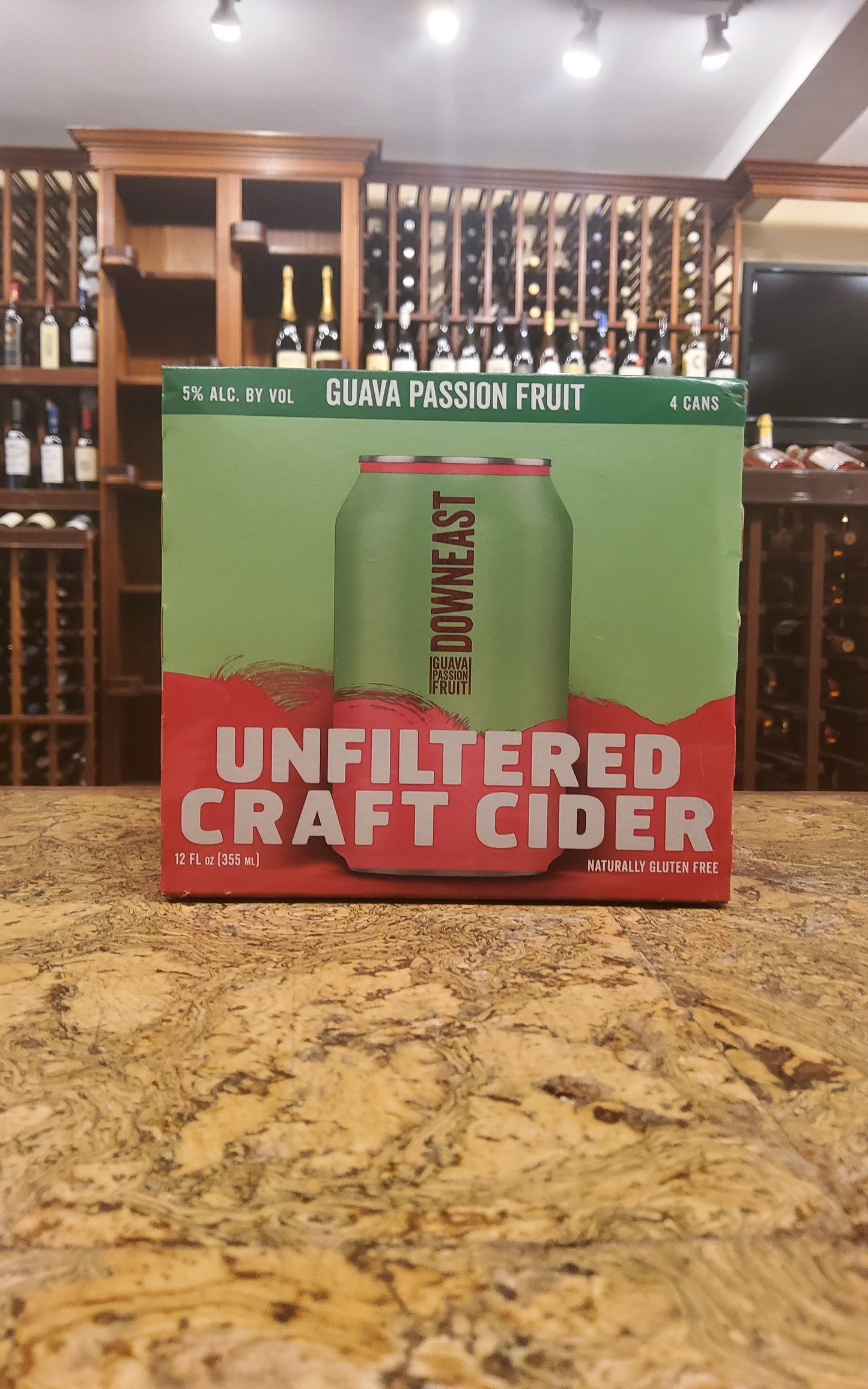 Downeast Guava Passion Fruit Cider 4pk