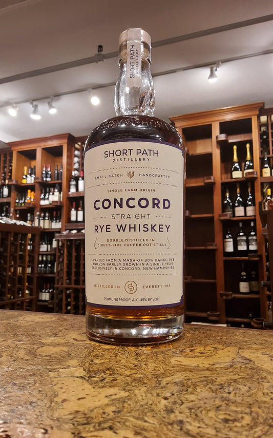 Short Path Concord Straight Rye Whiskey