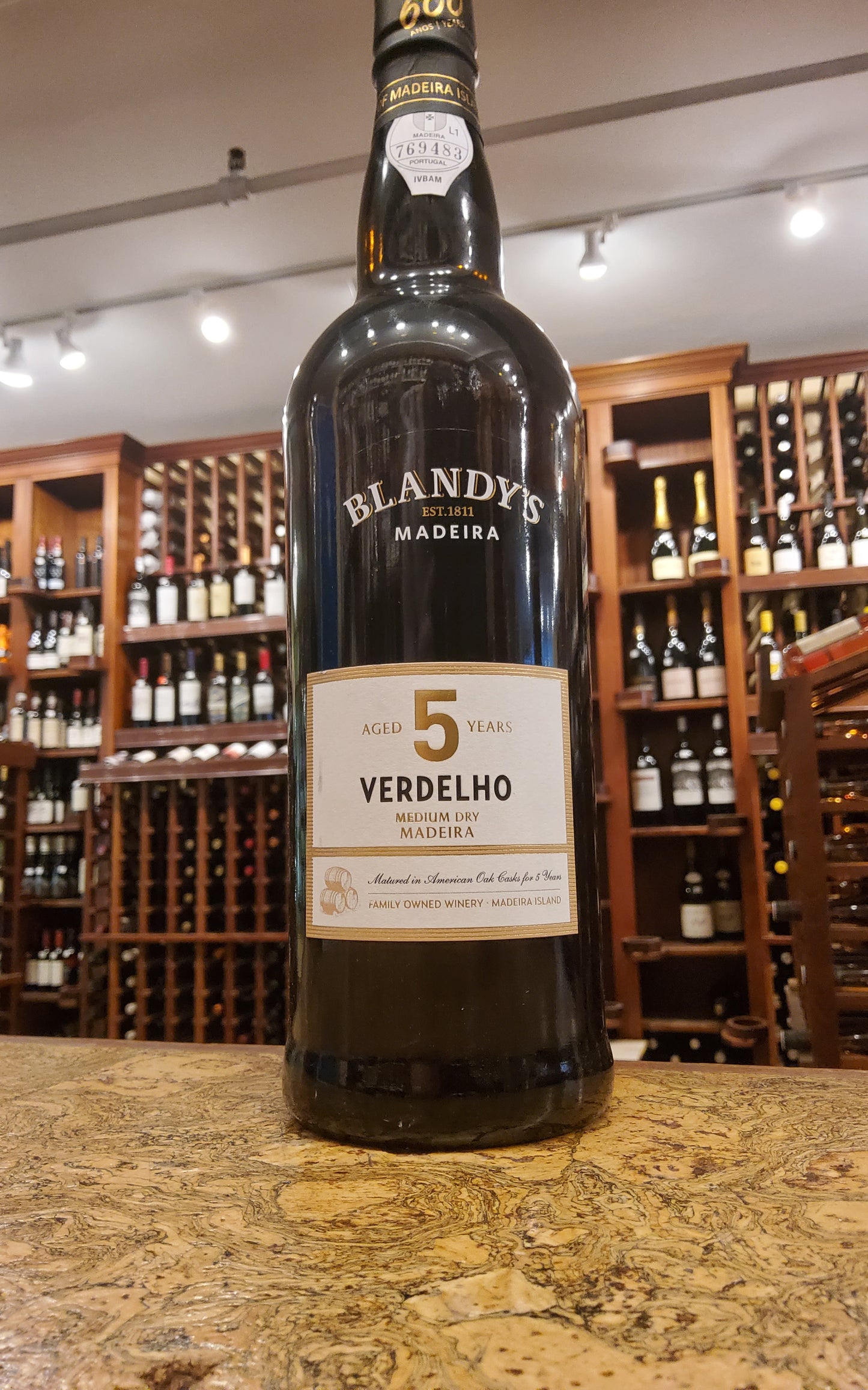 Blandy's 5 Year Verdelho Medium Dry Madeira