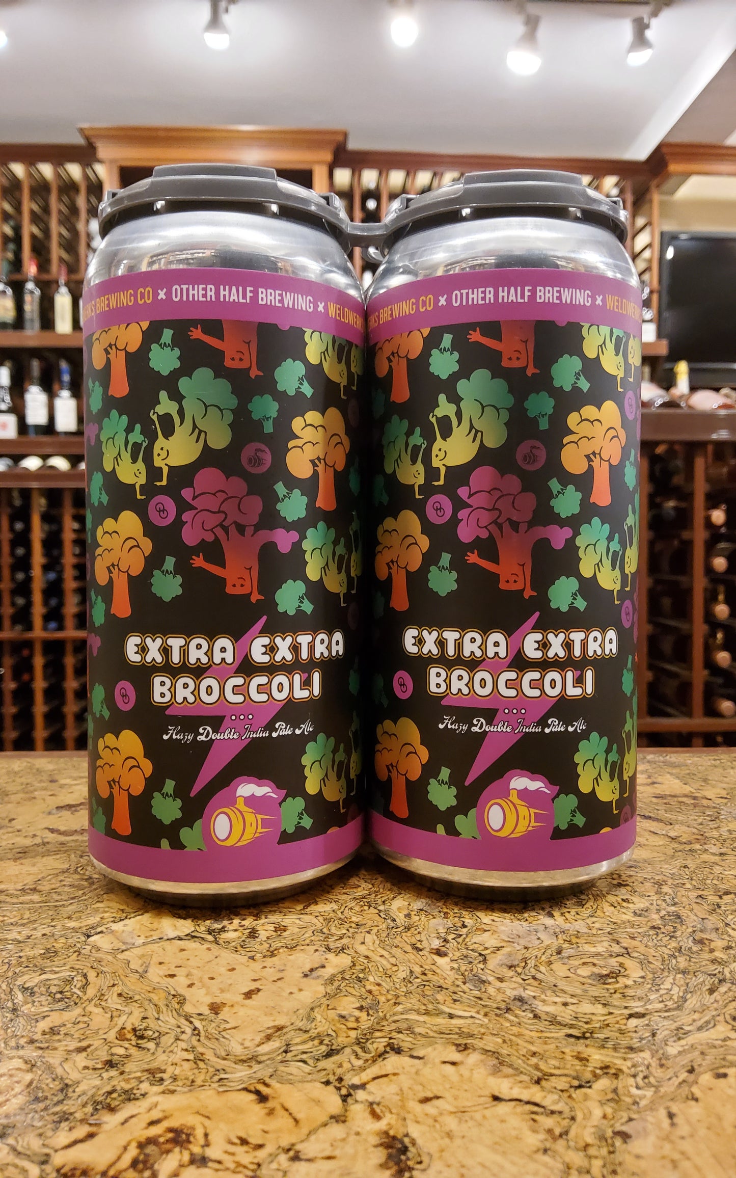 Weldworks x Other Half Extra Extra Broccoli DIPA 4pk