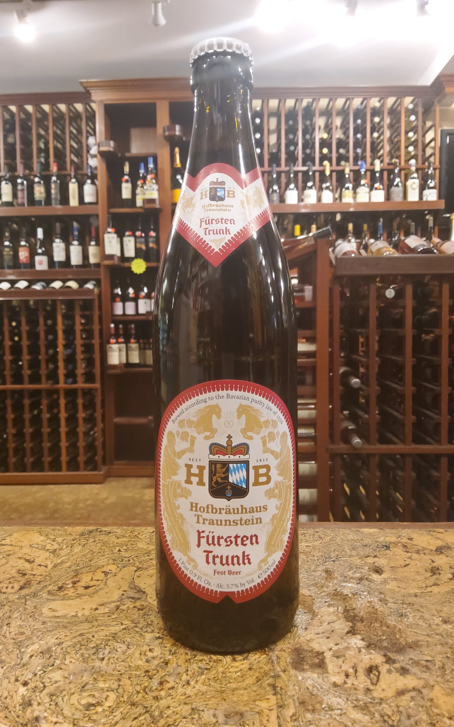 Traunstein Fursten Trunk Fest Beer 500ml