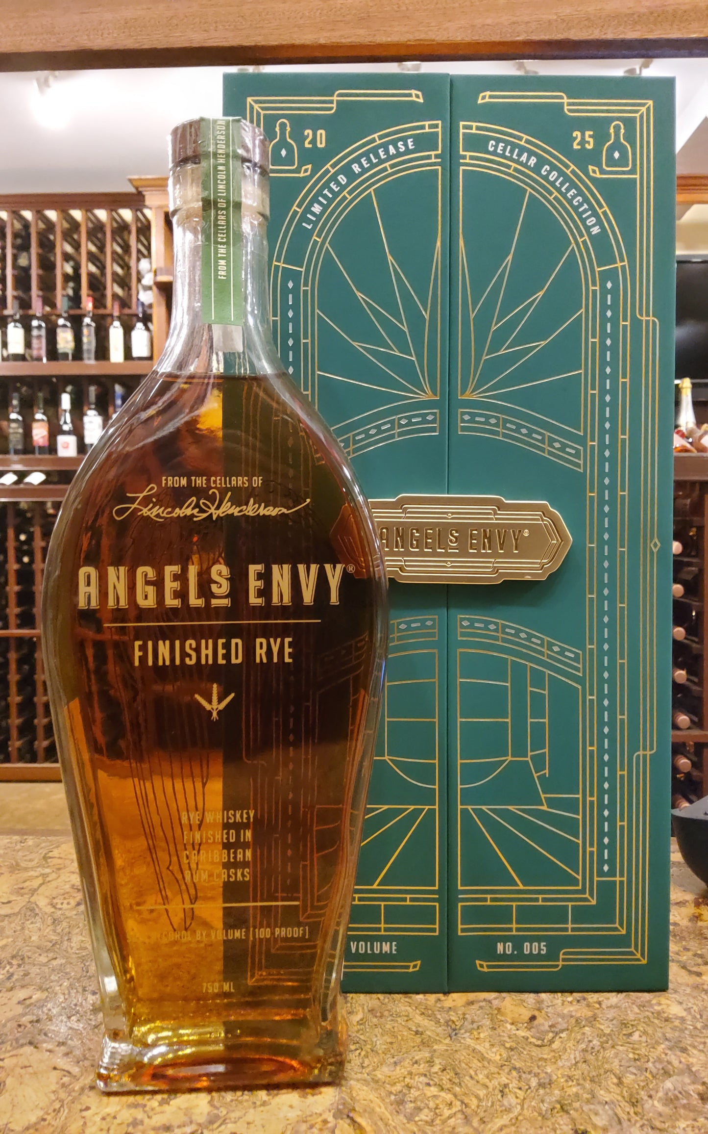Angel's Envy Straight Rye Whiskey Finished in Anejo Tequila Barrel 750ml
