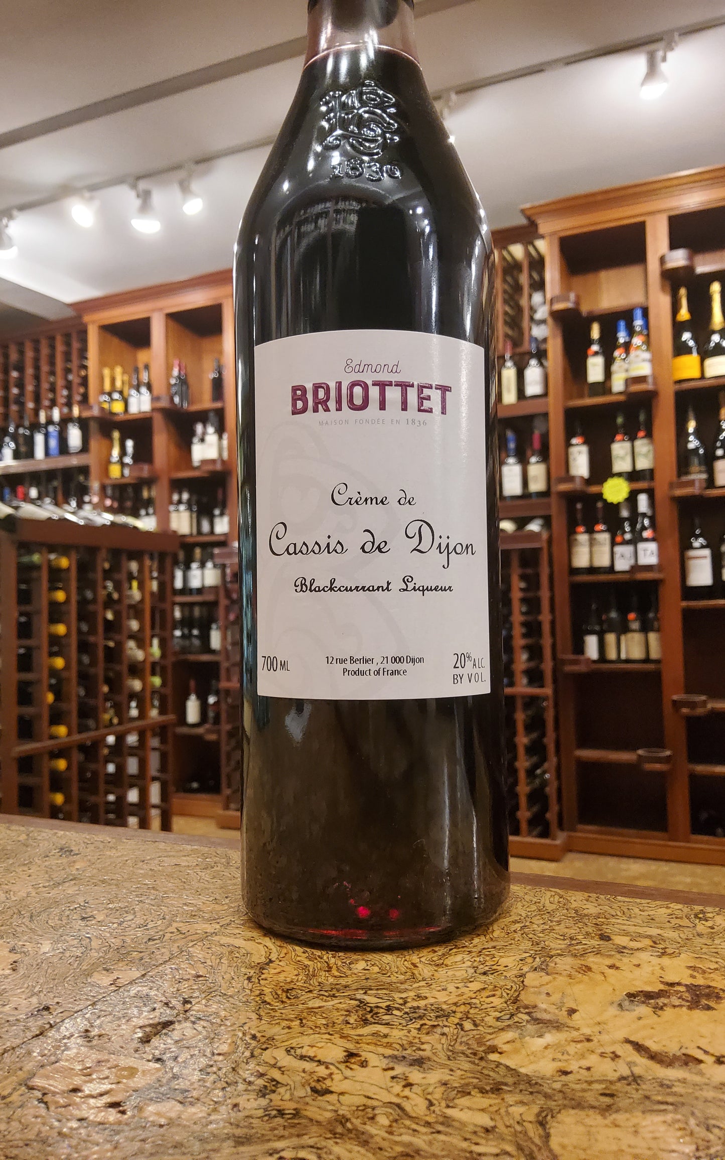 Chateau Briottet Creme de Cassis de Dijon 750ml