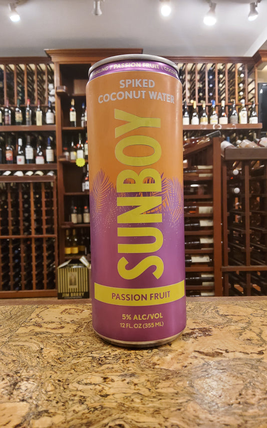 Sunboy Passionfruit Spiked Coconut Water 12oz can