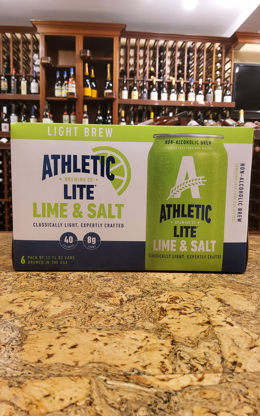 Athletic Lite Lime & Salt NA 6pk