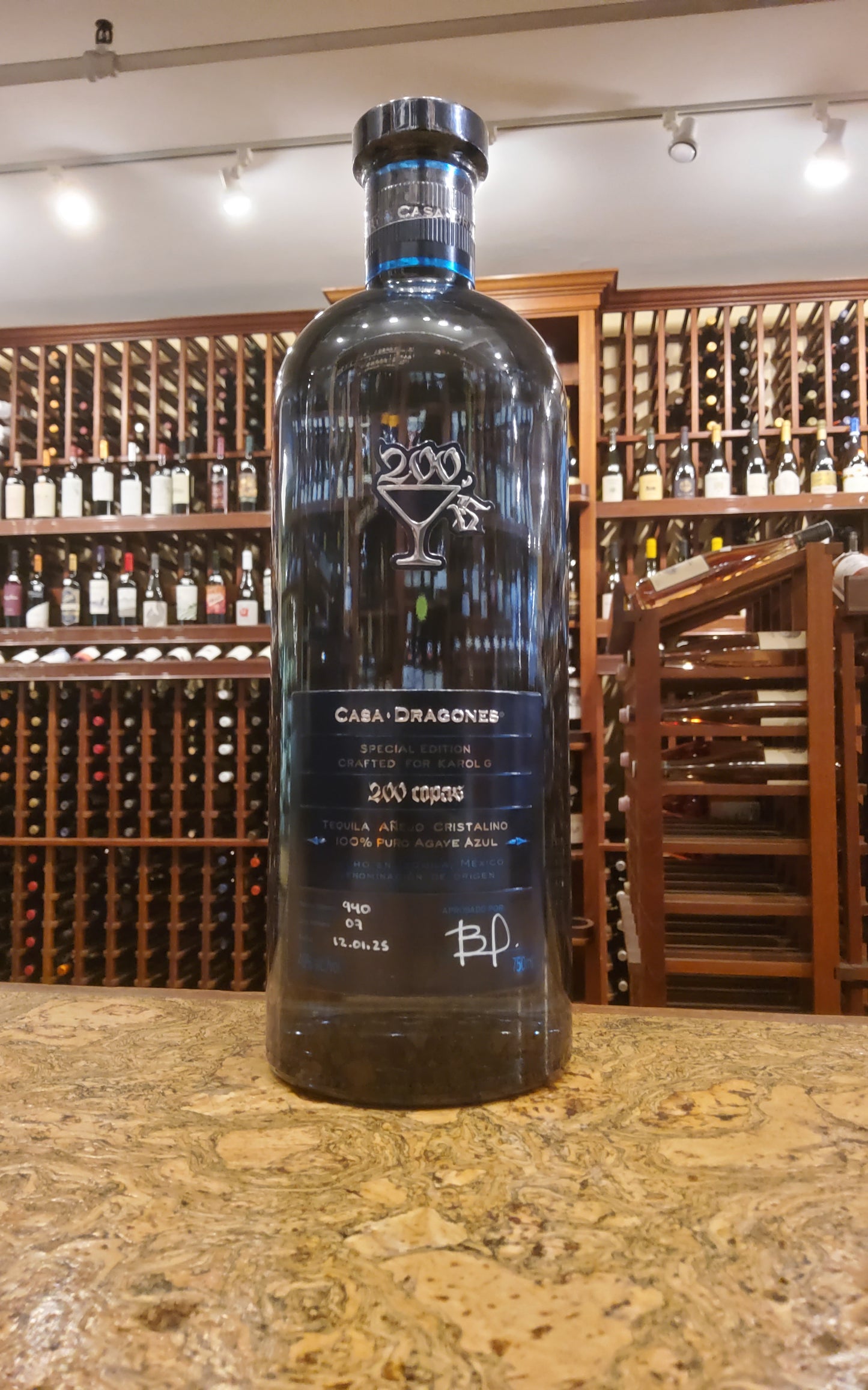 Casa Dragones Cristalino Anejo '200 Copas' Special Edition Tequila