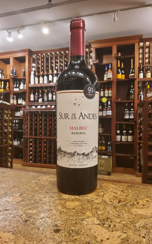 Sur de los Andes Malbec Reserva 2023