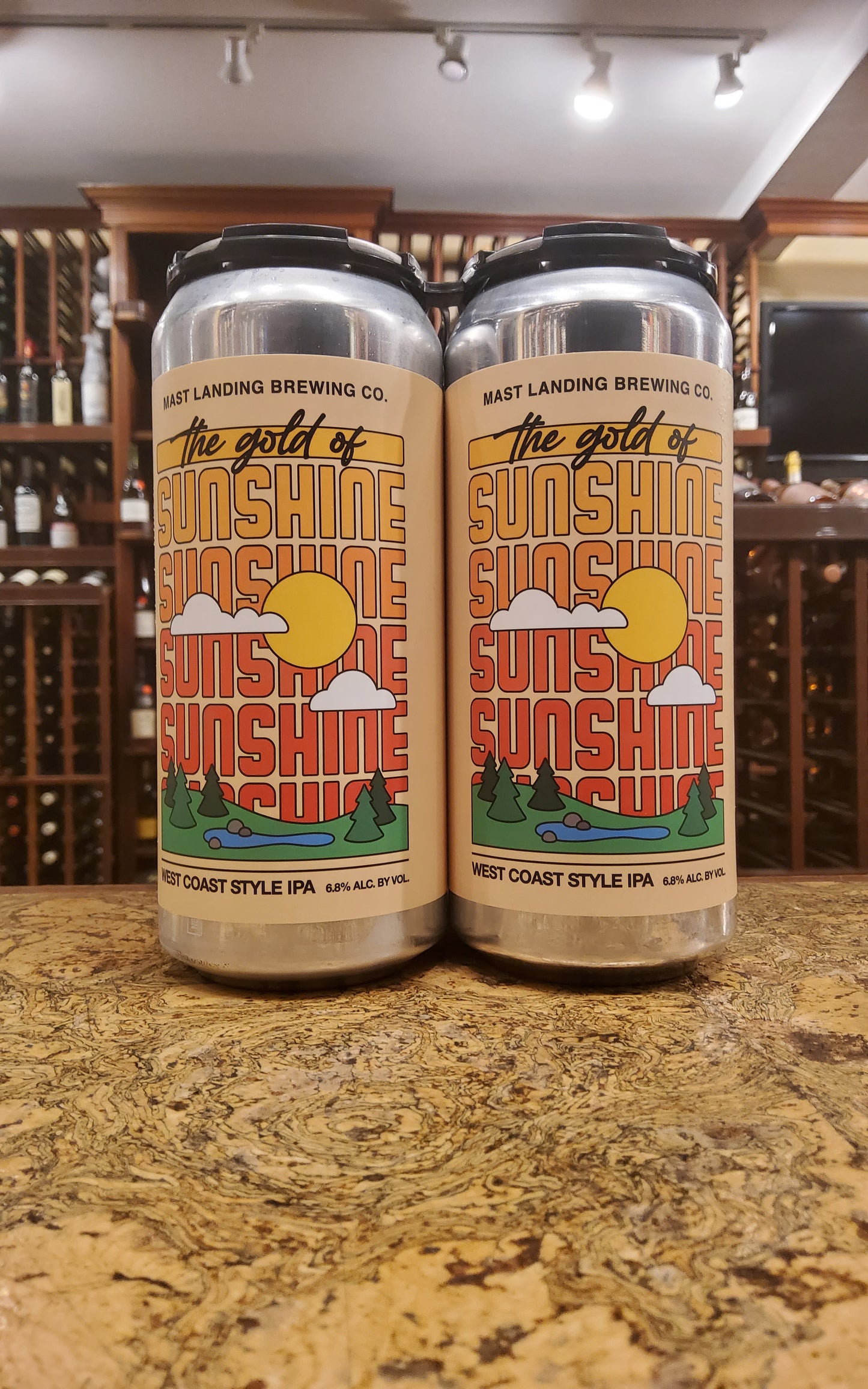Mast Landing The Gold of Sunshine IPA 4pk