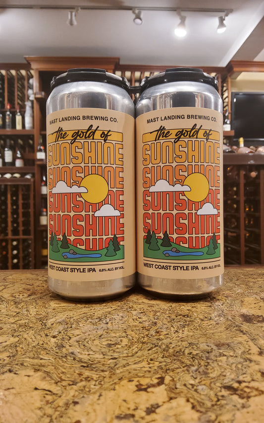 Mast Landing The Gold of Sunshine IPA 4pk