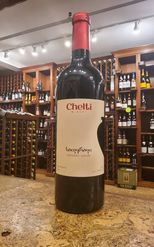 Chelti Winery Kahketi Saperavi Qveri 2021