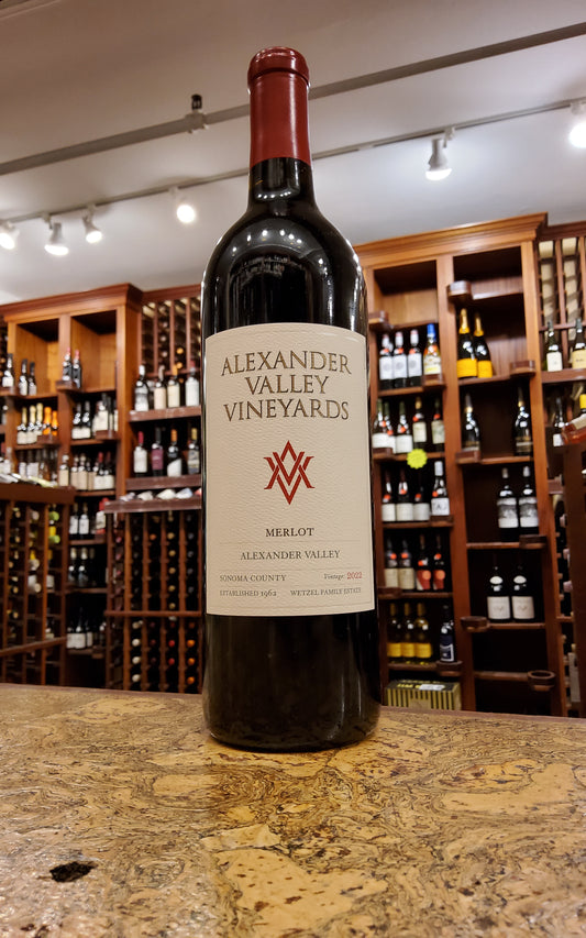 Alexander Valley Vineyard Merlot 2022