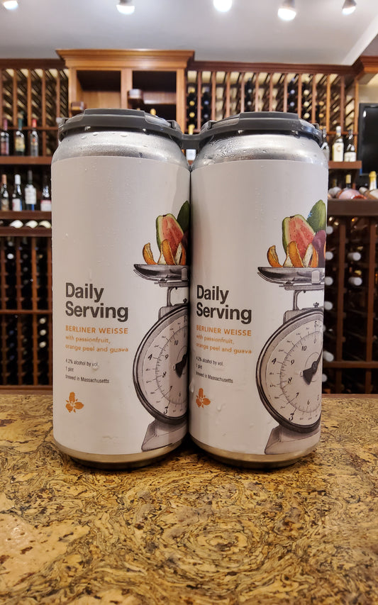 Trillium Daily Serving Passionfruit, Orange Peel, Guava Berliner Weisse 4pk