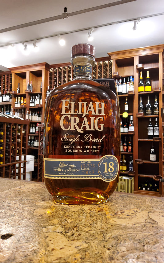 Elijah Craig 18yr Single Barrel Bourbon