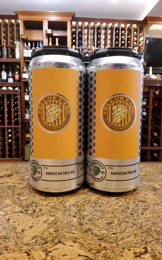 Stoneface Yellow Card Pale Ale 4pk