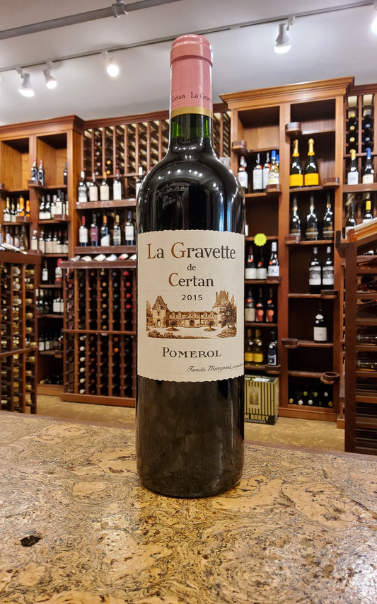 La Gravette de Certan Pomerol 2015