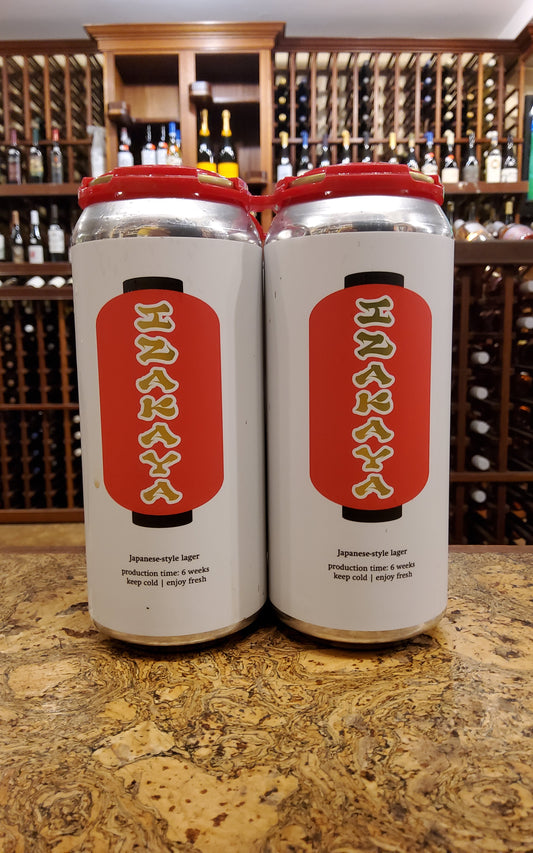 Oxbow Izakaya Japanese Style Lager 4pk